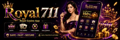 Royal711 mobile app login screen